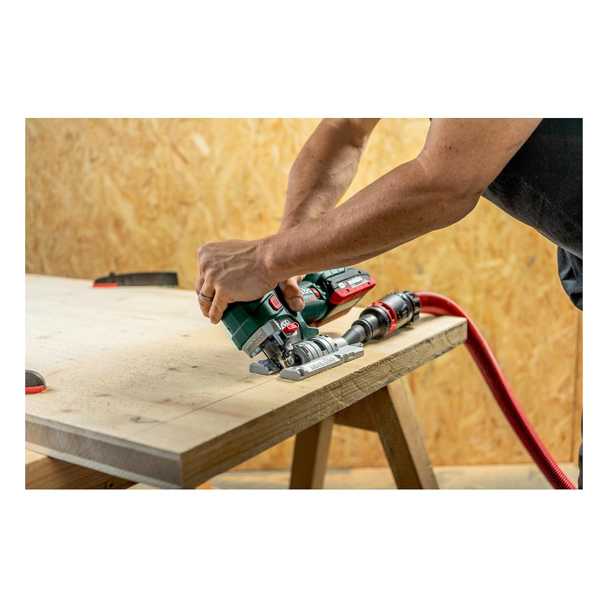 Sharrë Prerëse me Bateri Metabo STA 18 LTX 150 BL, 18V, Brushless, 3500goditje/min, 26mm, 150mm - Gjelbër - 4
