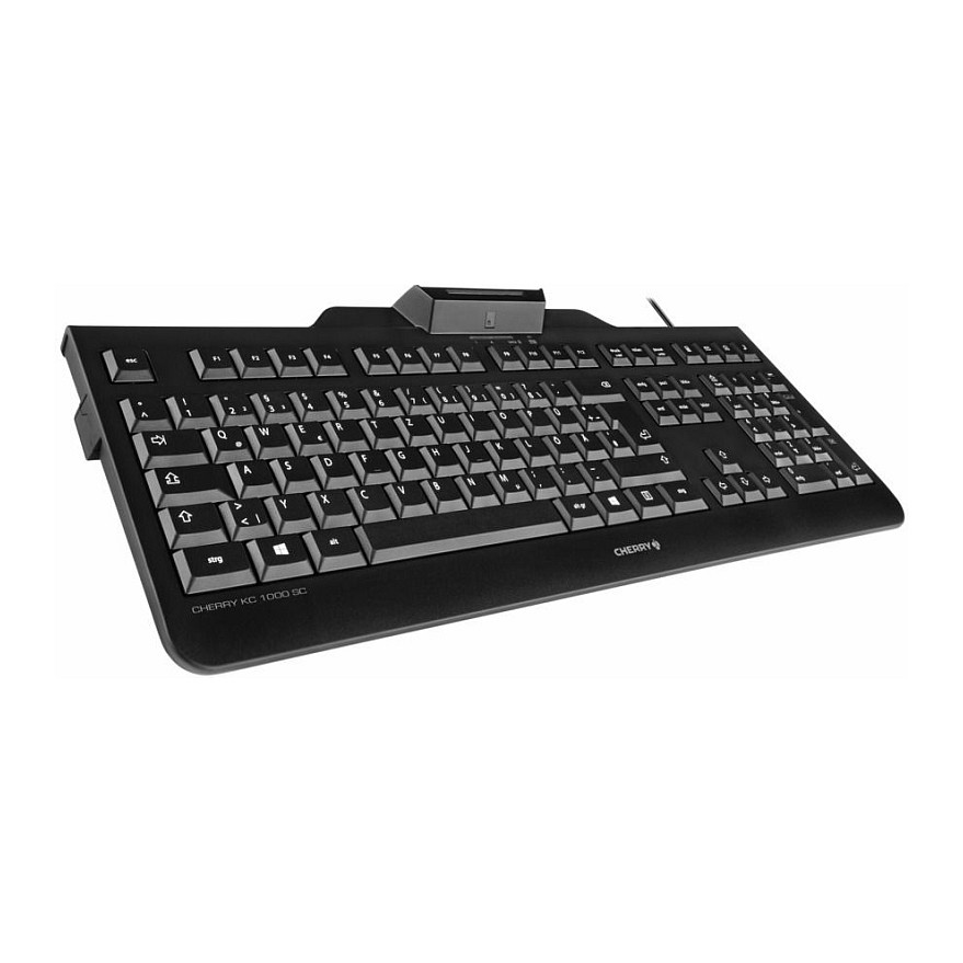 Tastierë me kabllo Cherry KC 1000 SC / QWERTZ / Czech-Slovakian Language - Zezë - 3