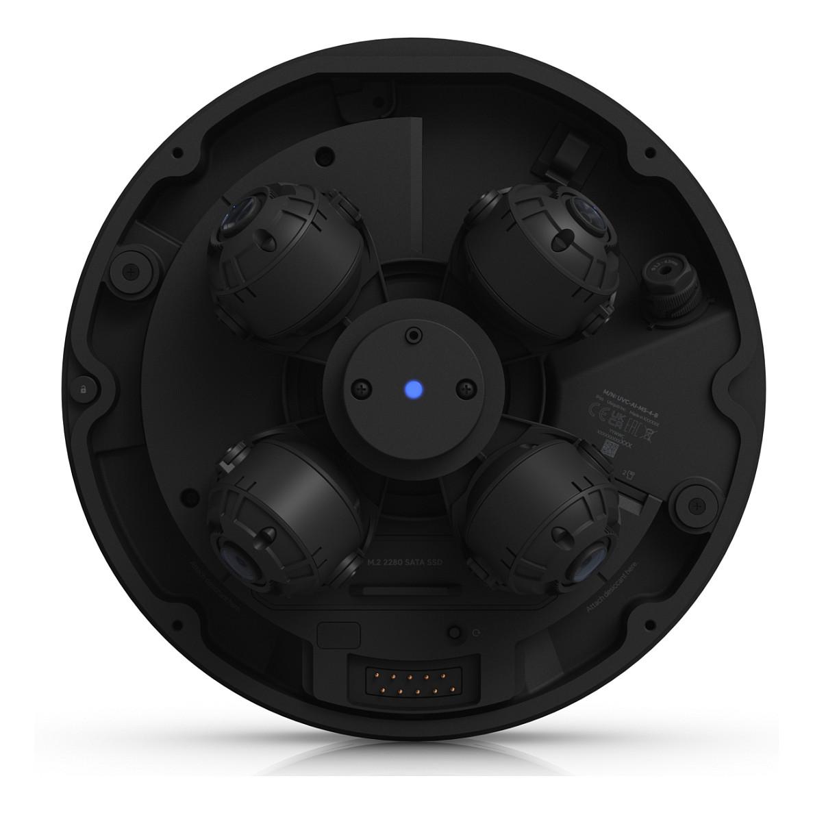 Kamerë Sigurie IP CCTV Ubiquiti AI Multi Sensor 4, 32MP, 4x 8MP, 3.18–7.42mm, 2.33x Optical Zoom, IR 20m, PoE++ - Zezë - 3