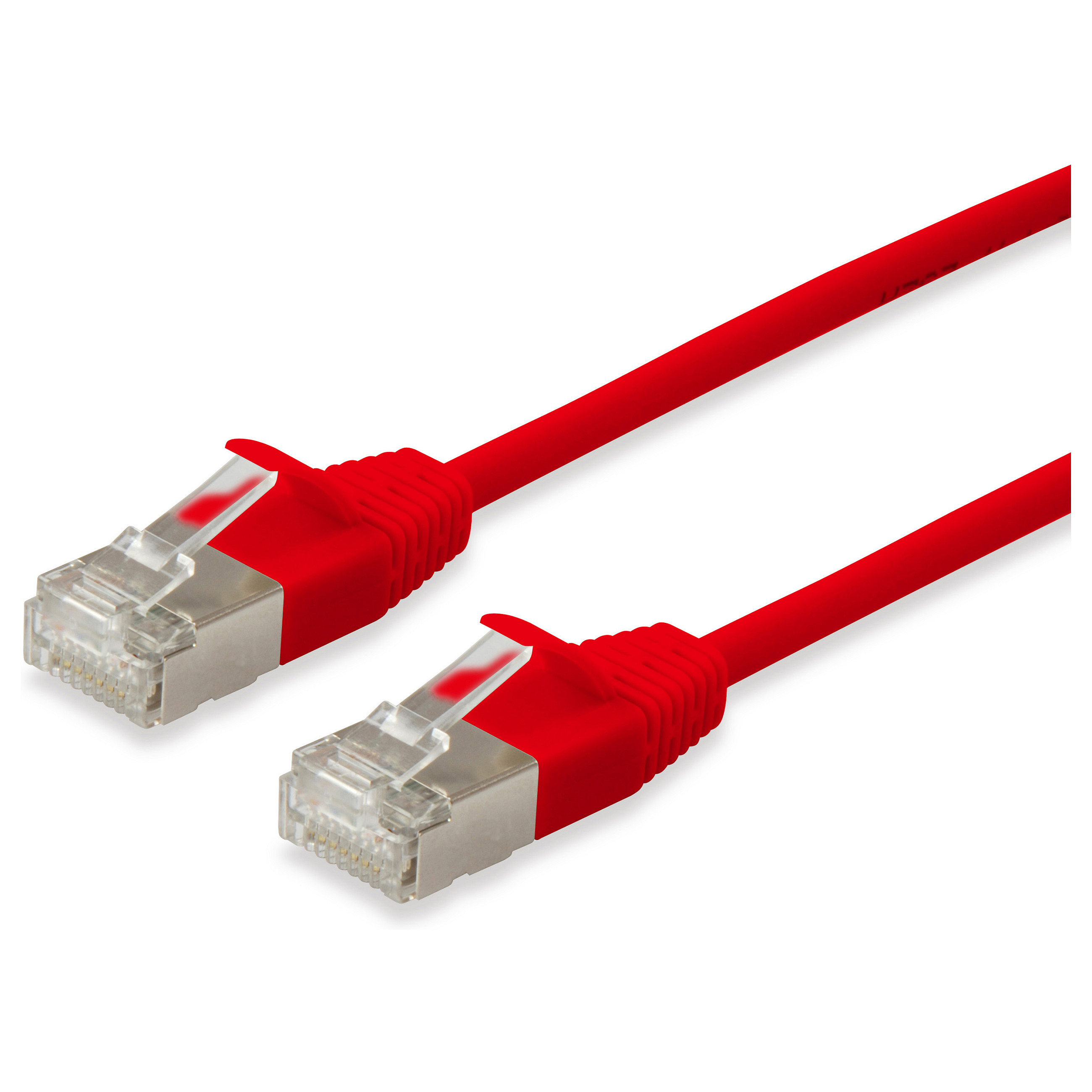 Kabllo për Rrjet Equip Patch Cable Cat6A F/FTP / 2xRJ45 / 15.00m / LSZH / Polybag - Kuqe - 1