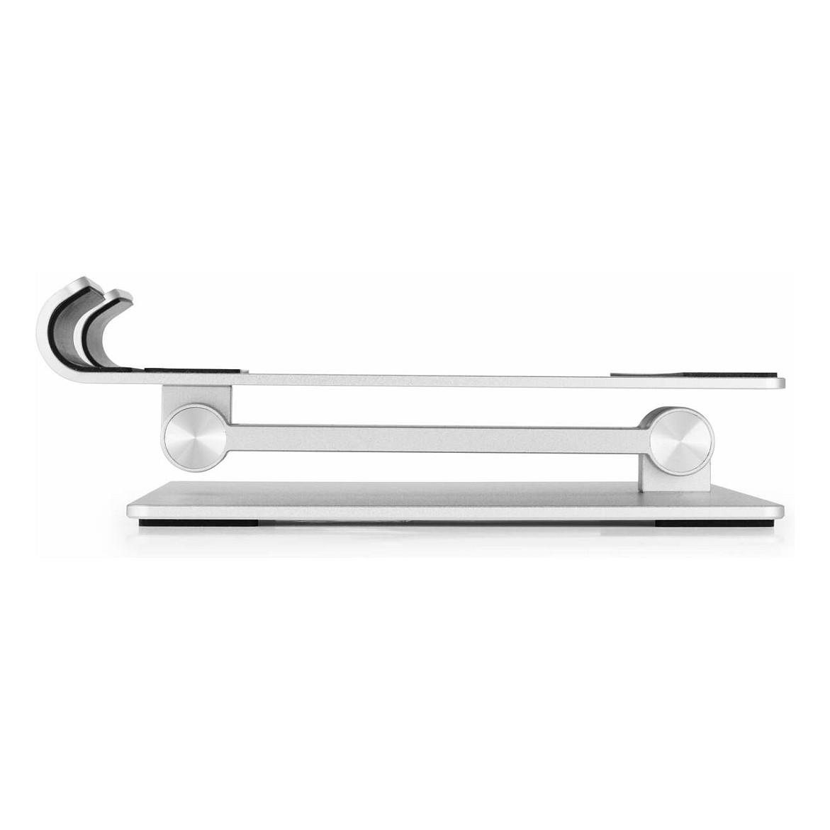 DURABLE TABLET STAND RISE 894023 Mbajtëse për Tablet / Smartphone 7–13" / Alumin / Palosëse / Kënd i Rregullueshëm – Argjendi - 6