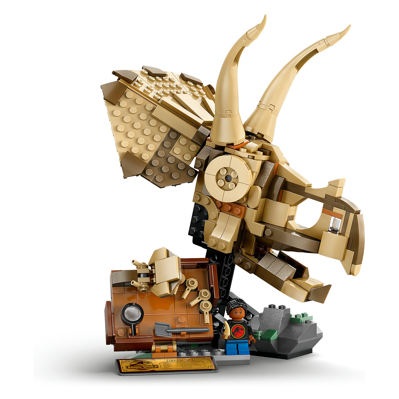 LEGO 76969 Jurassic World Dinosaurier-Fossilien: Triceratops - 15