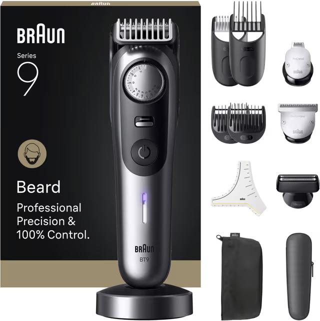 Makinë e Rrojës Braun Series 9 BT9560, 244855, 52 Nivele, 0.5–20mm, ProBlade, PowerBoost, Wet & Dry, 180 Minuta - Zezë, Hiri