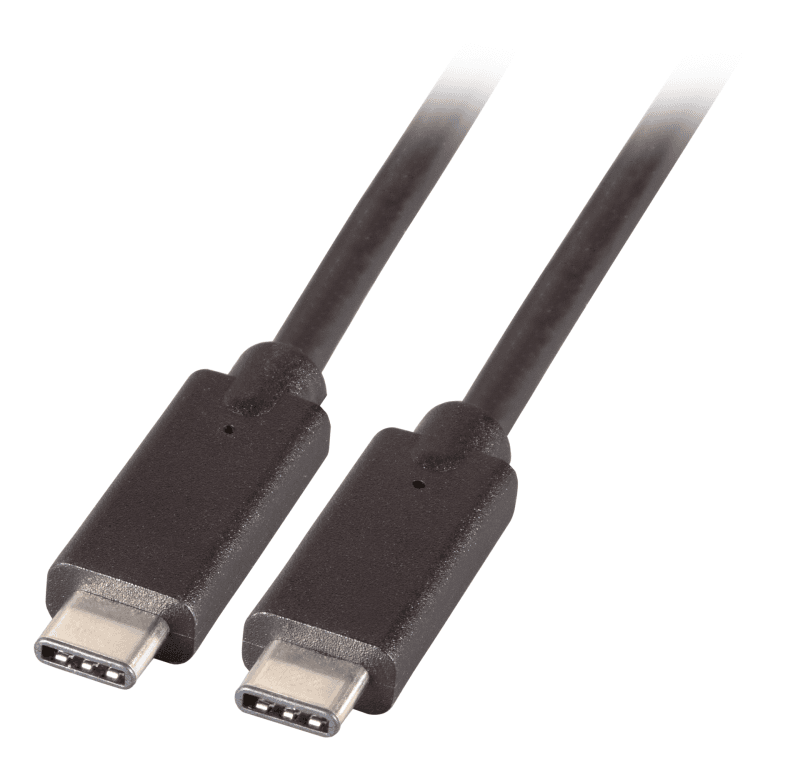 Kabllo USB EFB Elektronik ICOC-MUSB321-CM-020 / USB-C në USB-C / USB 3.2 Gen 1 / 2m - Zezë