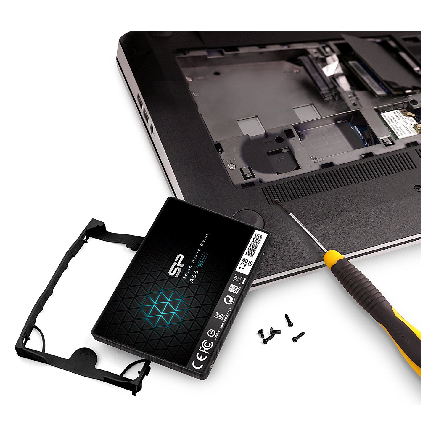 SSD të Brendshme Silicon Power A55 2.5" / 128GB / SATA III / 3D NAND TLC - 4