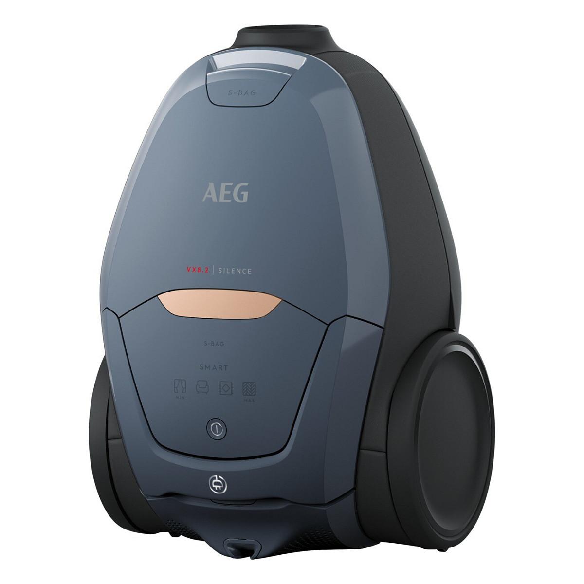 Fshesë me Vakum AEG VX82-1-5DB / 600W / 185AW / HEPA / PureSound / 57dB / 3.5L / 12m – Zezë/Blu - 11