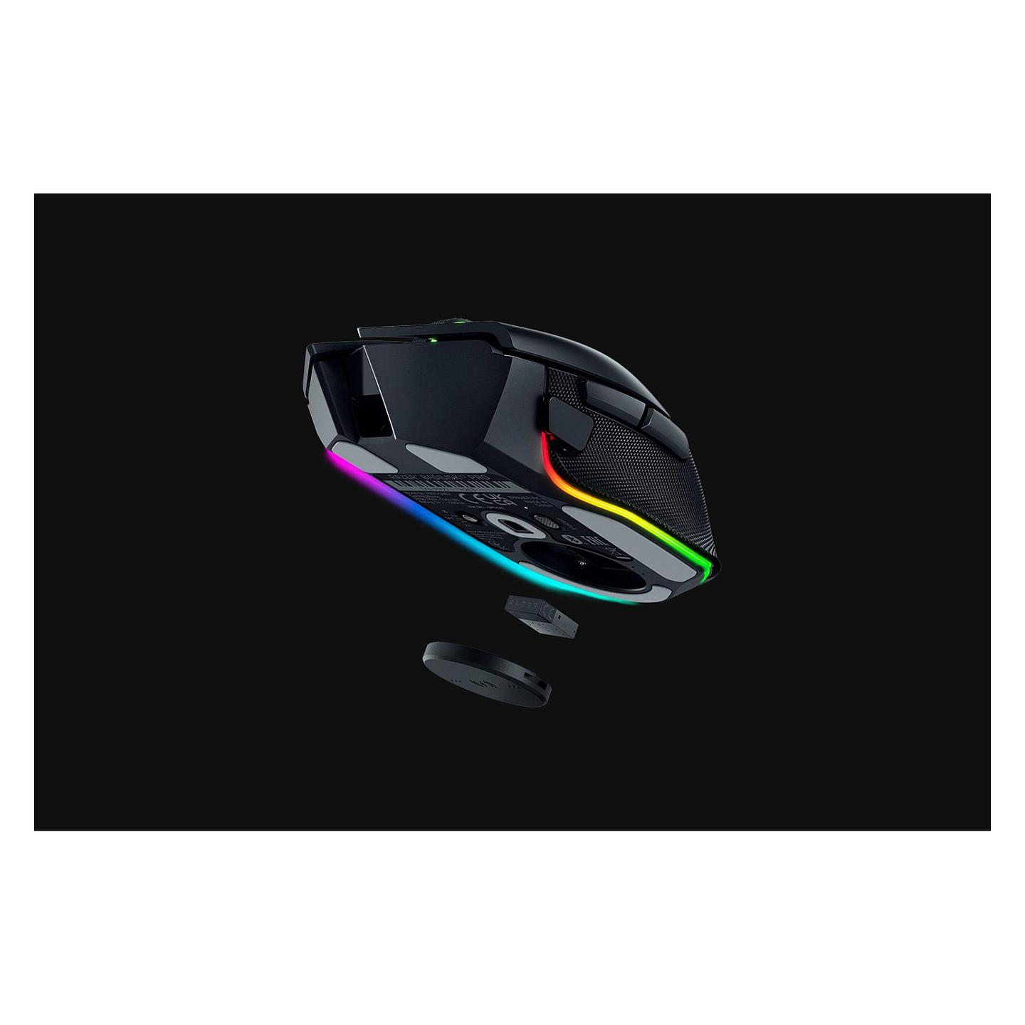 Modul Karikimi pa Kabllo Razer Wireless Charging Puck, për Basilisk V3 Pro, Cobra Pro, Naga V2 Pro – Zezë - 7