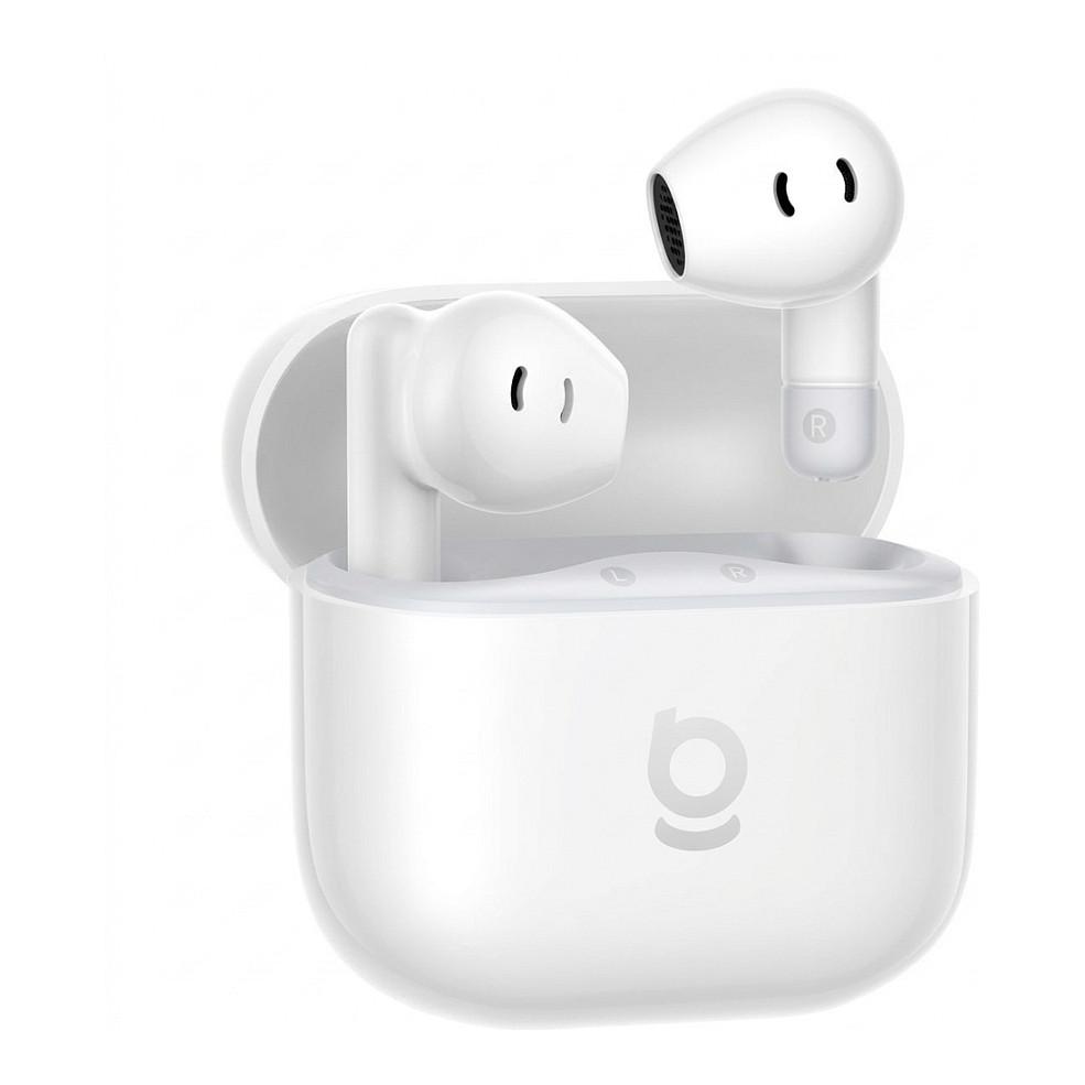 Kufje pa kabllo Baseus Bass BS2 Lite / Semi-In-Ear / Bluetooth / AI ENC / 10 mm / Multipoint – Bardhë - 1