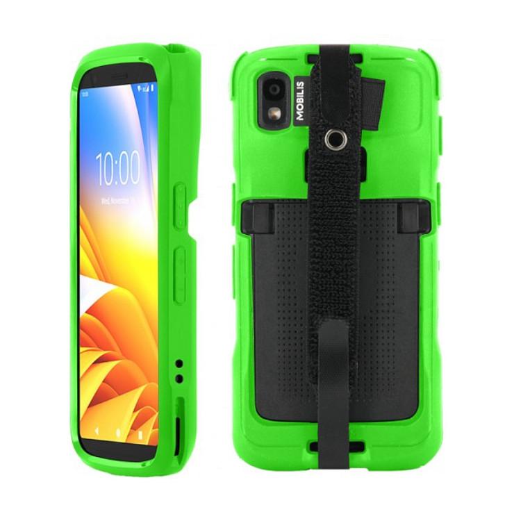 Case për Telefon Mobilis PROTECH për Zebra TC22 dhe TC27, me Handstrap, Safety Green - Gjelbër