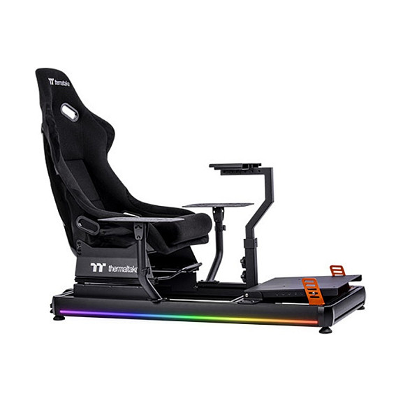 Karrige Gaming Thermaltake GF500 Flight Simulator Cockpit e zezë - 1