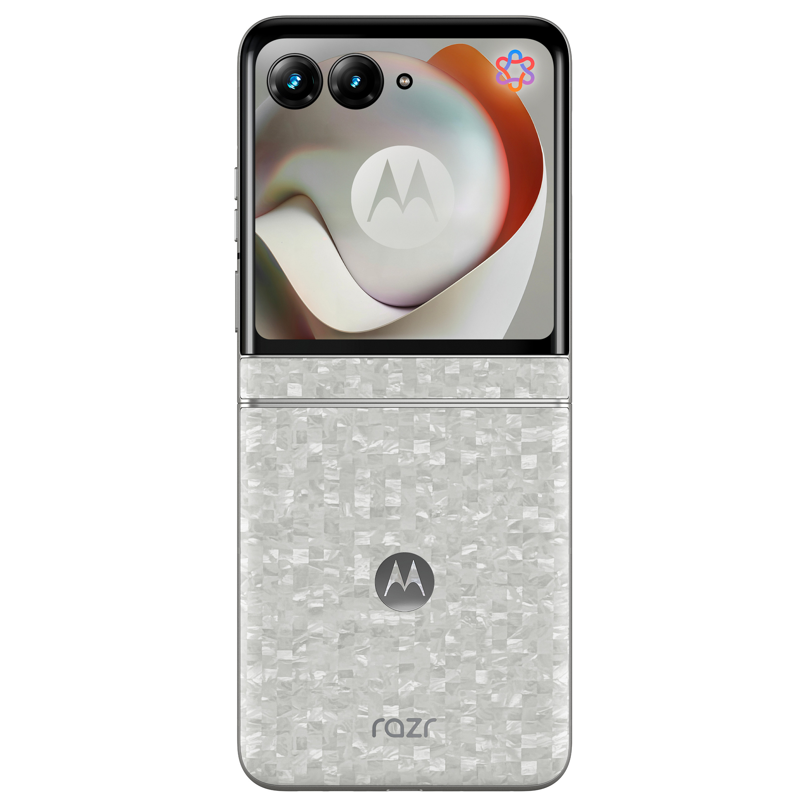 Telefon Motorola Razr 70 5G / 8GB / 256GB / Dual SIM - Bardhë - 7