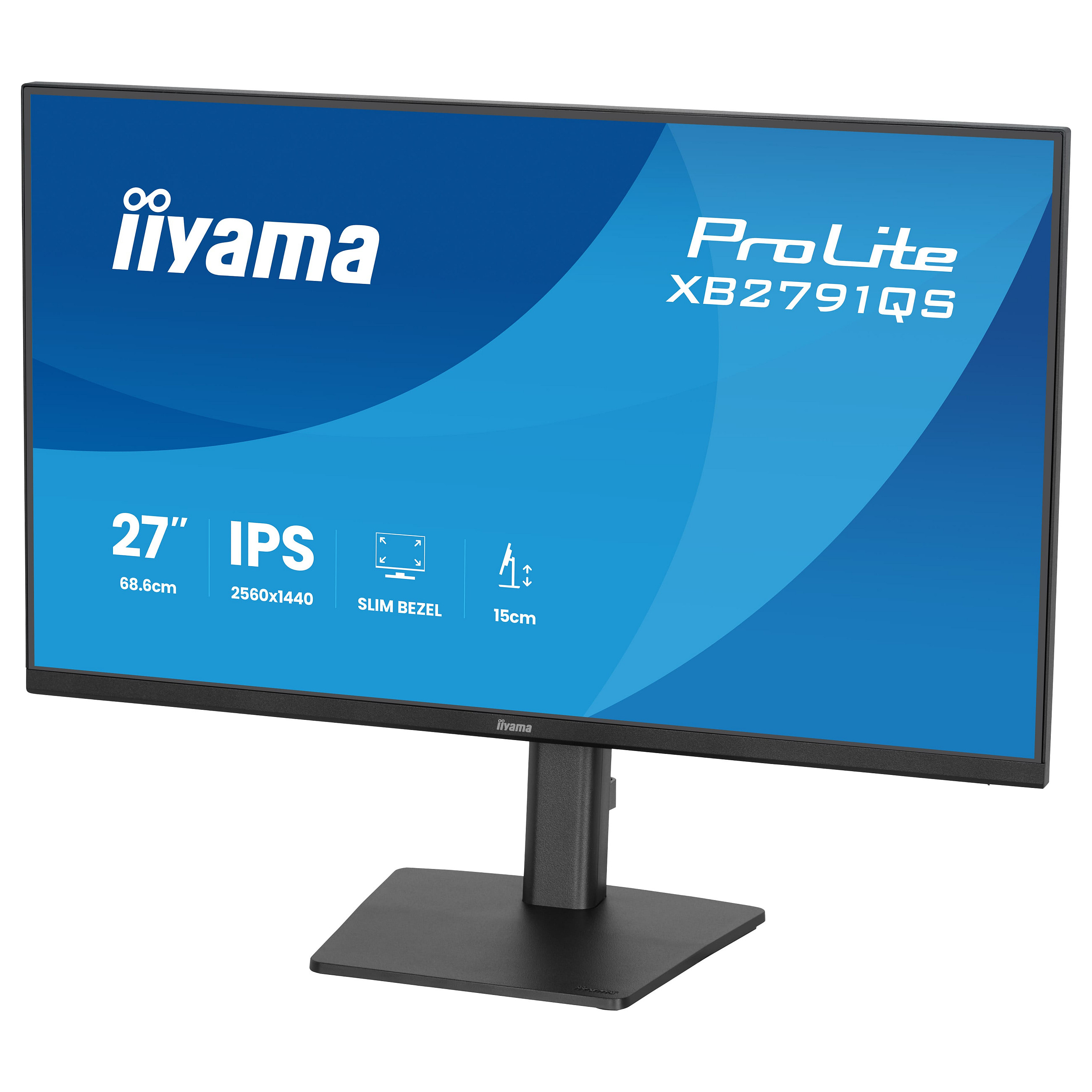 Monitor IIYAMA XB2791QS-B1 / 27"/ Quad HD IPS / LED / 75Hz / 1ms / HDMI+DP - Zezë - 9