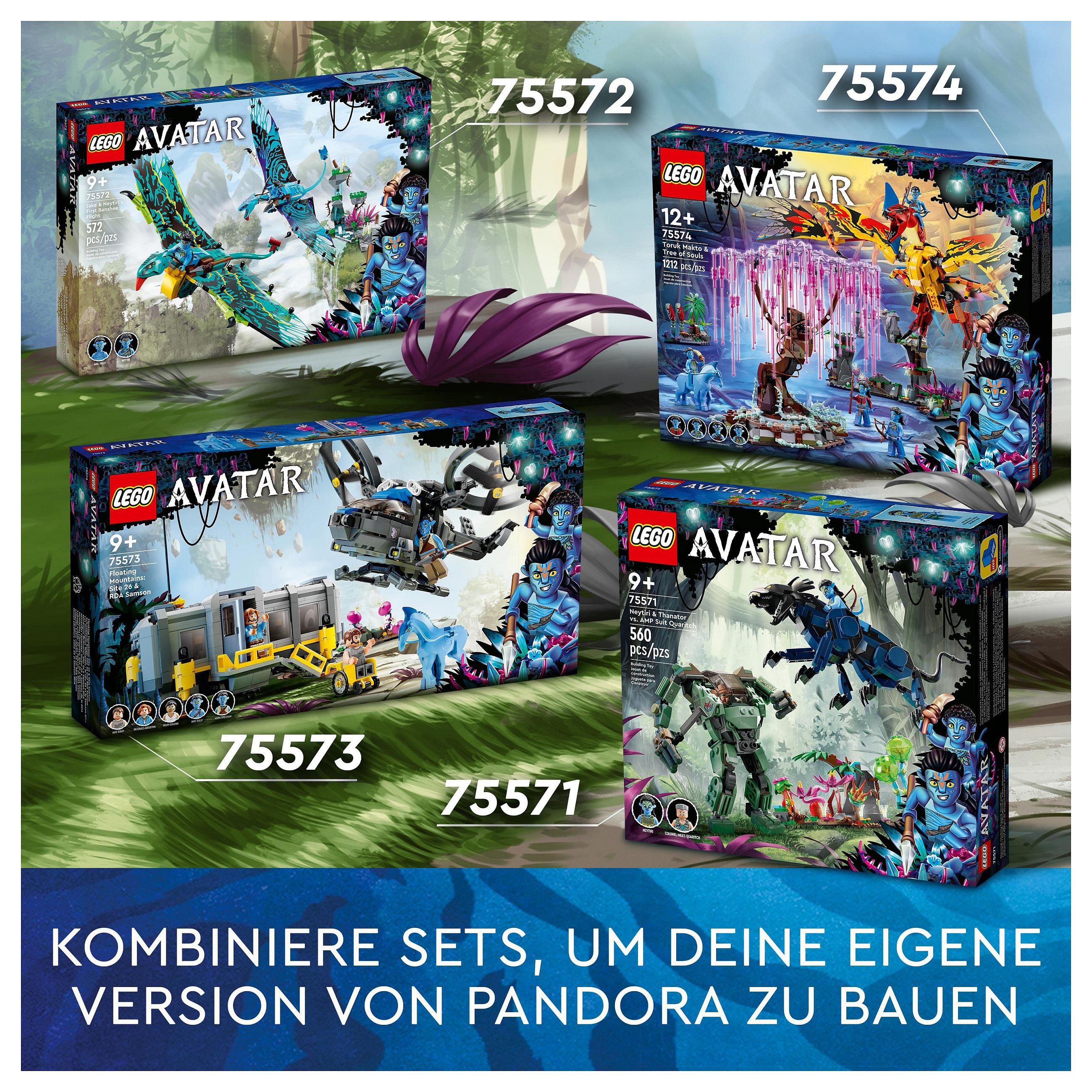 Lodër LEGO Avatar - Malet Fluturuese - 27