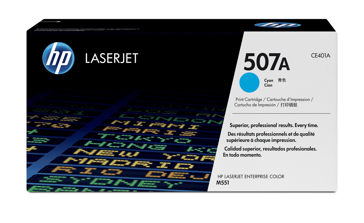 Toner HP 507A – Blu - 1