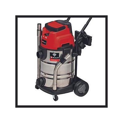 Fshesë Elektrike Einhell TP-VC 36/30 S Auto-Solo Professional, 36V, 30L, Pastrim i Thatë dhe i Lagësht - Kuqe/Argjend - 7
