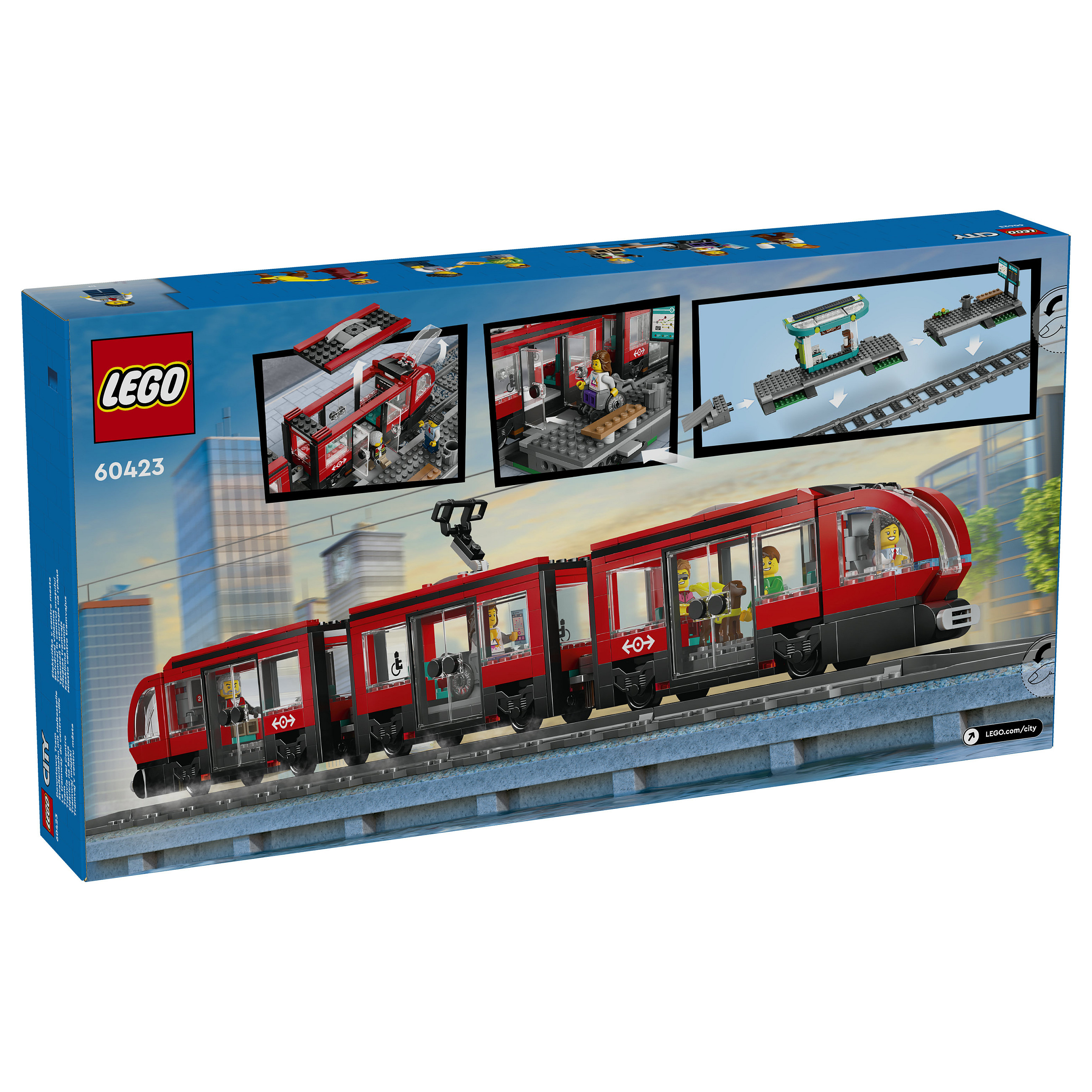 LEGO 60423 City: Tram with Stop - 13