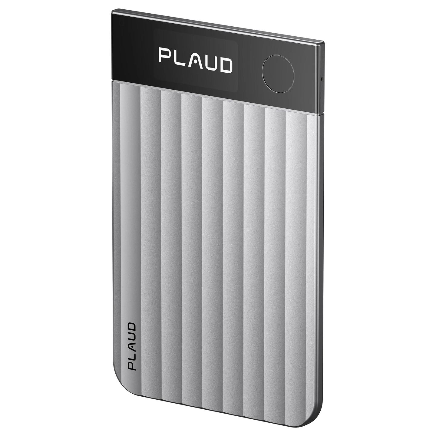 Regjistrues Zëri PLAUD Note Pro / AI / 64GB / AMOLED 0.95" / 50 Orë – Argjendtë - 3