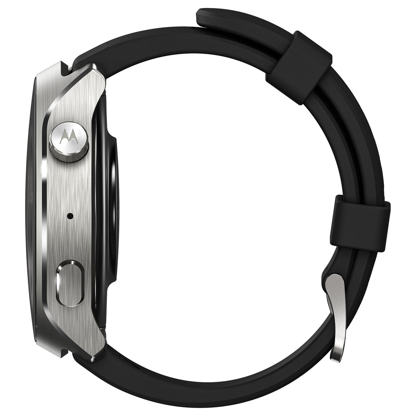 Orë e Mençur Motorola moto watch ultra, 46mm, 1.5", pOLED, 2GB, 32GB, Snapdragon W5+ Gen 1, LTE, Wi-Fi, GPS - Zezë - 9