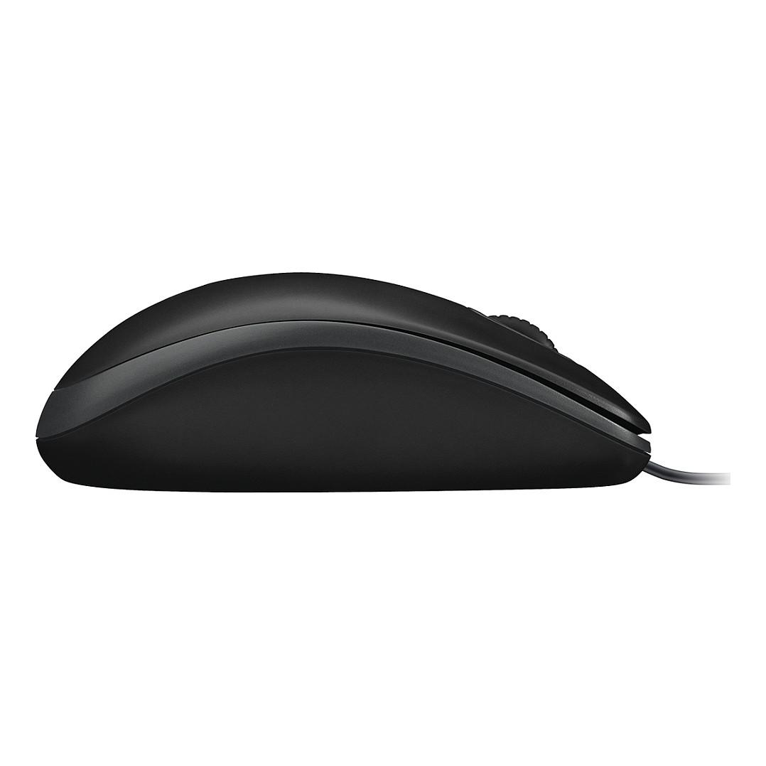 Combo (Tastierë & Maus) Logitech MK120, Full Size, QWERTZ Swiss, USB, 1000 DPI - Zezë - 5