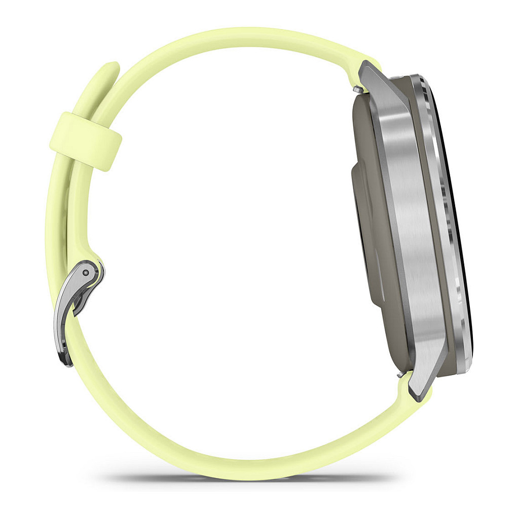 Orë e mençur Garmin Venu 4 Silikon Band / 45mm - Gri / Argjend / Verdhë - 4