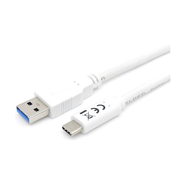 Kabllo Equip USB-A 3.2 & C St/St 2.00m 3A/20V / e bardhë - 6