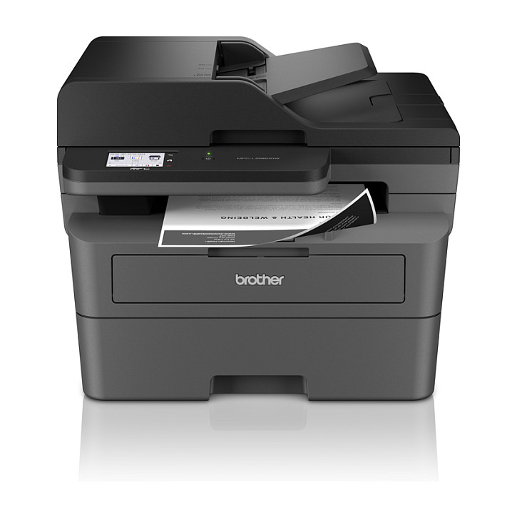 Printer Multifunksional Brother L MFC-L2860DW S/W-Laserdrucker Multifunksionsgerät 4in1 LAN WLAN ADF Duplex - 1