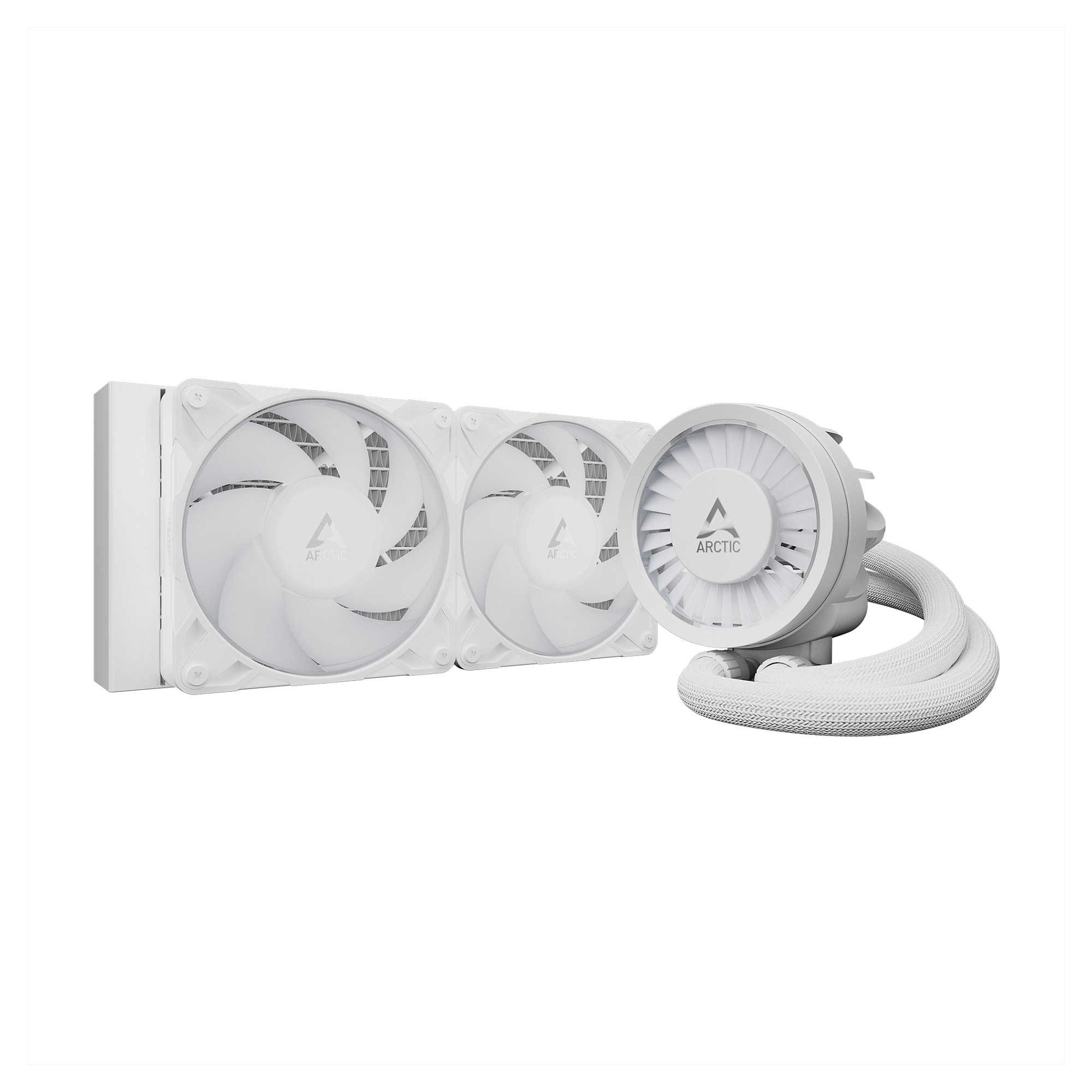 Ftohës për Procesor ARCTIC Liquid Freezer III Pro / 240mm / AIO / VRM Fan / A-RGB – Bardhë