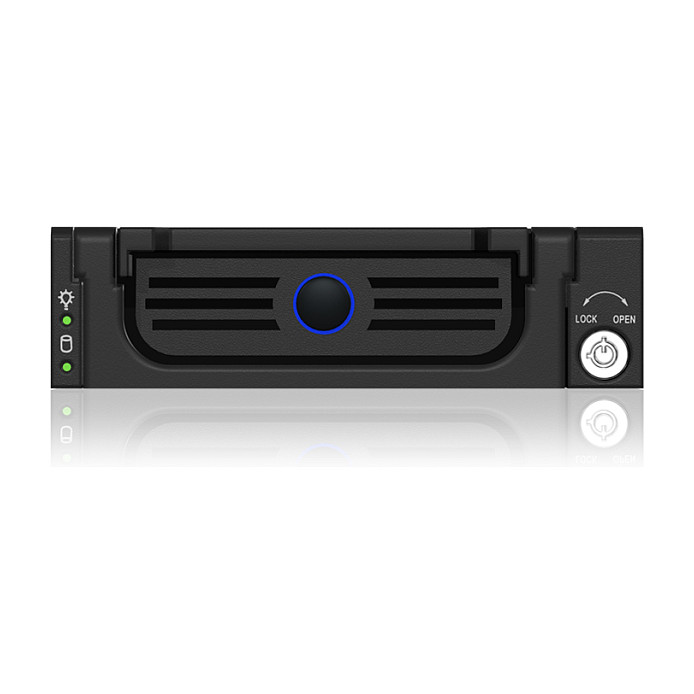 Rack për HDD/SSD ICY BOX IB-138SK-B-II / 3.5" / SATA I+II+III / Hot Swap - Zezë - 4