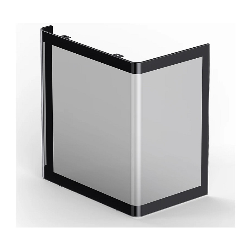 Kasë PC JONSBO TK-0 / Mini Tower / Mini-ITX / Tempered Glass / Wood - Zezë - 25