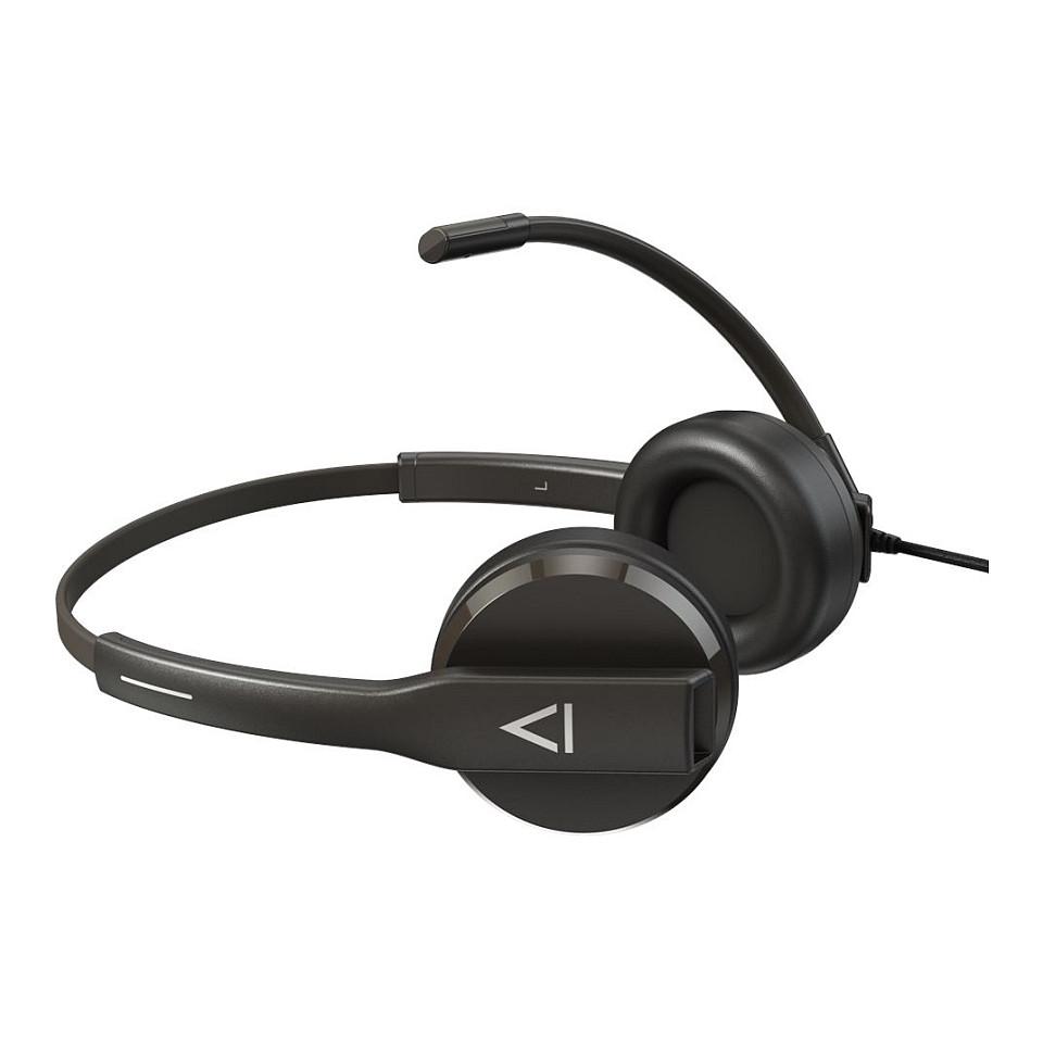 Kufje me kabllo Creative HS-230, 3.5mm, USB-A, Mikrofon - Zezë - 5