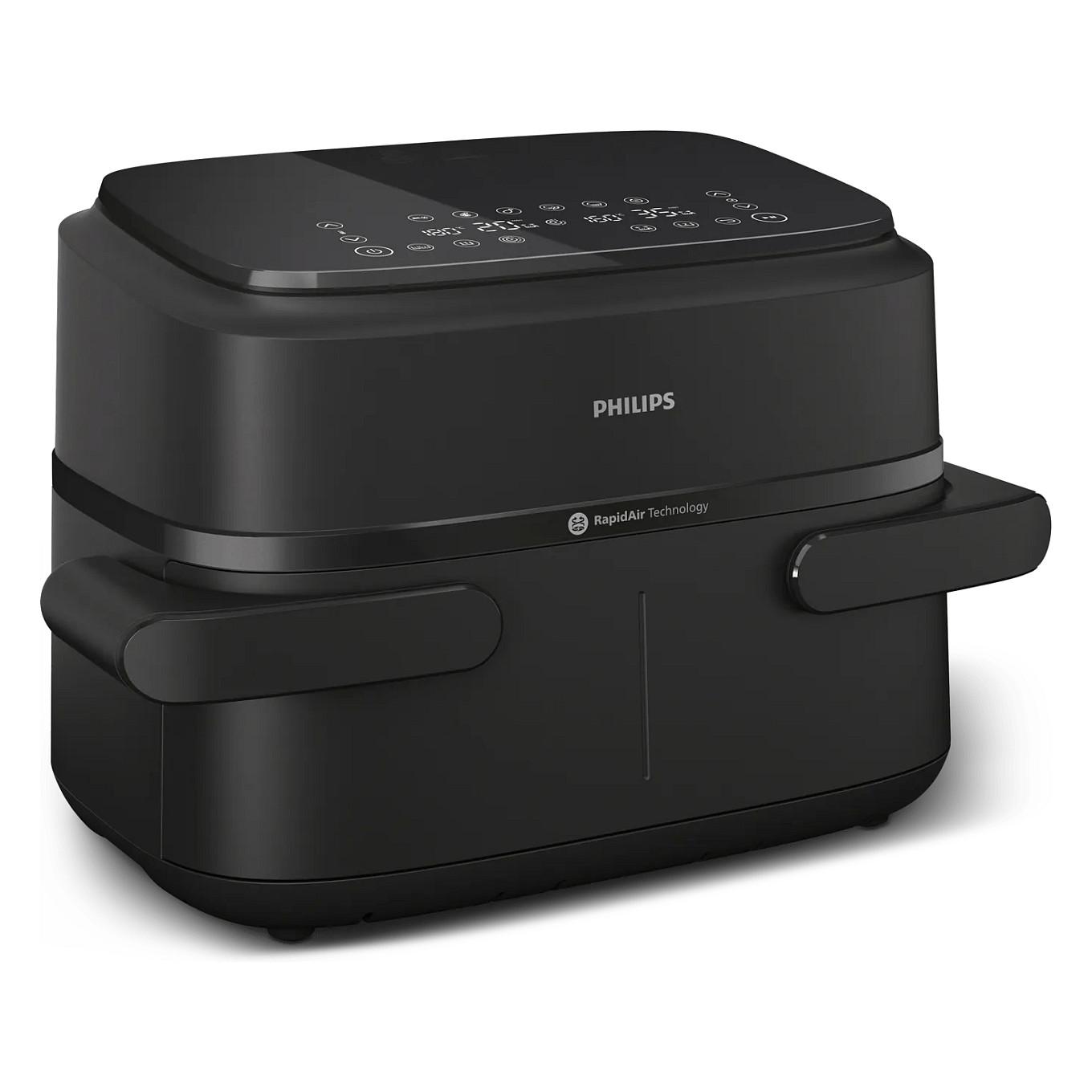 Fryer Philips 1000 Series / NA150/00 / 7.1L / 2450W / 2x3.55L / 6 Programe / 40–200°C / RapidAir Plus / Sync – Zezë - 10