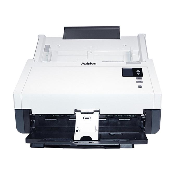 Skaner Dokumentesh Avision AD345GN, A4, Duplex, 60ppm, 600DPI, ADF 100 Fletë, USB 3.2, Ethernet - Bardhë