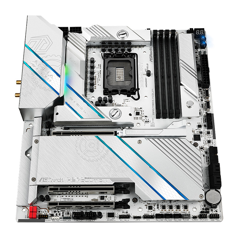 Pllakë Amë Z890 TAICHI AQUA 1851 ATX USB-C DDR5 - 5