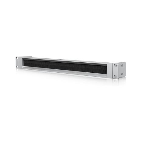 Ubiquiti UniFi UACC-Rack-Panel-Brush-1U / 19" / 1U / Rack Cable Management Brush Panel – Black