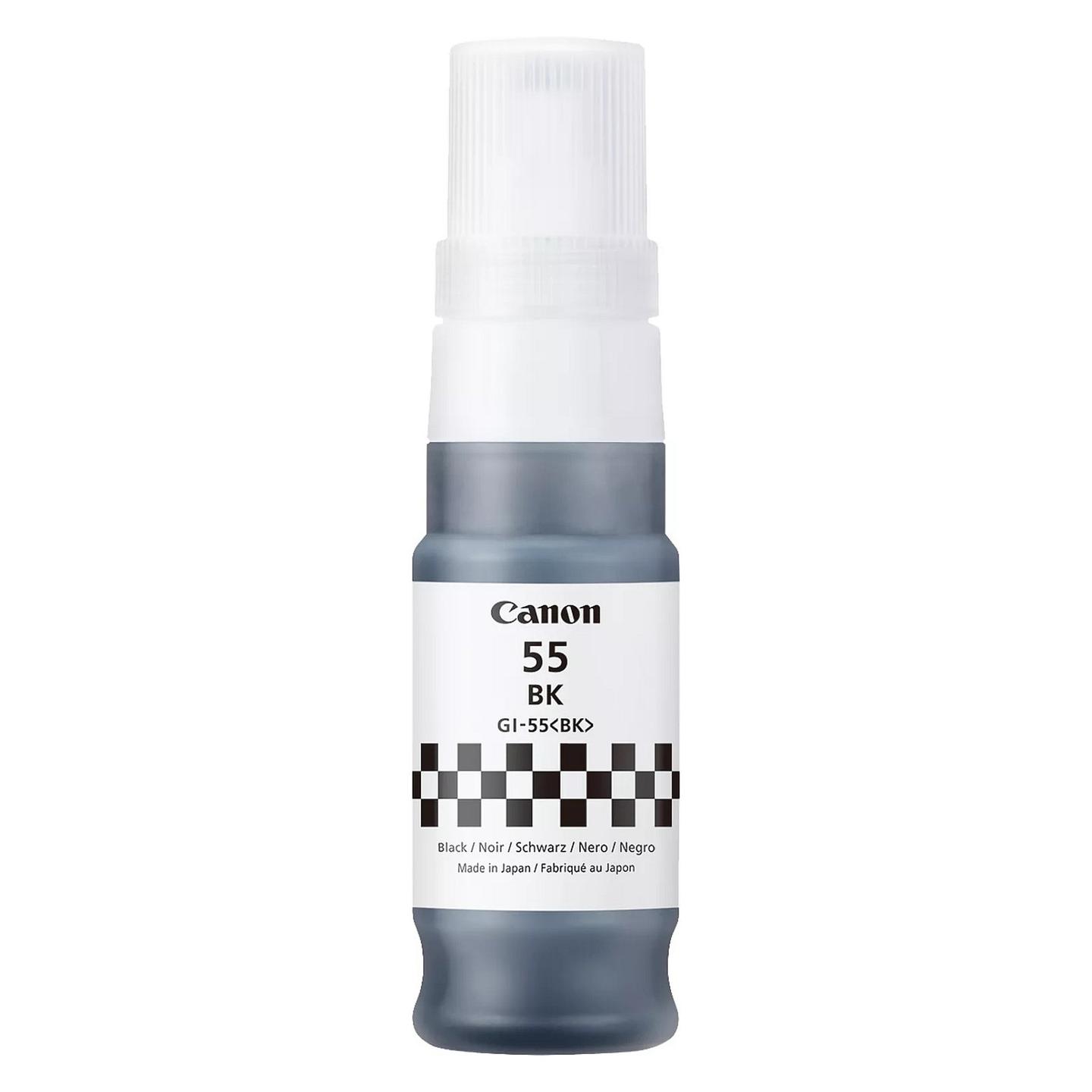 Ink Canon GI-55BK, 70 ml - Zezë - 1
