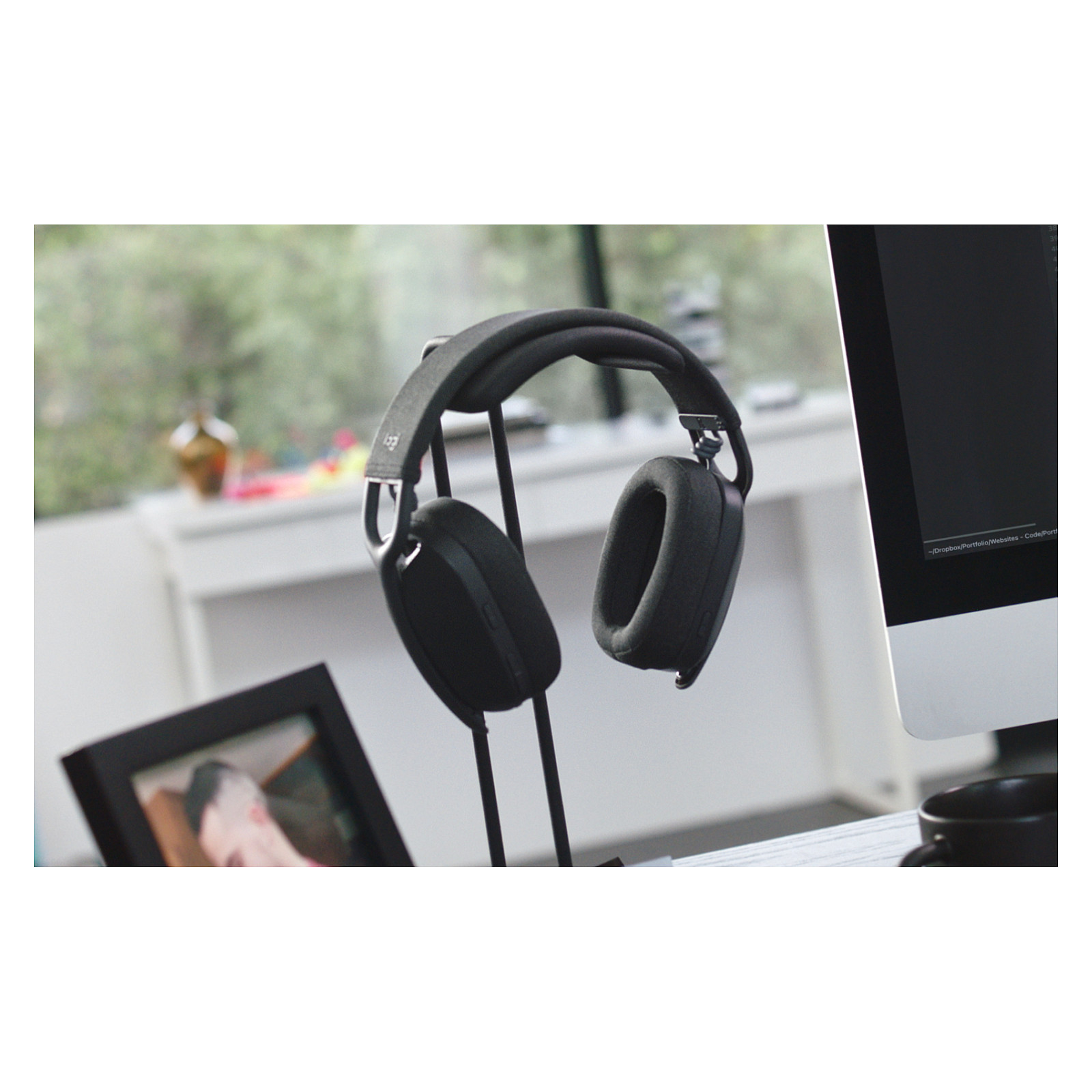 Kufje pa Kabllo Logitech / Zone Vibe 100 - Zezë - 2