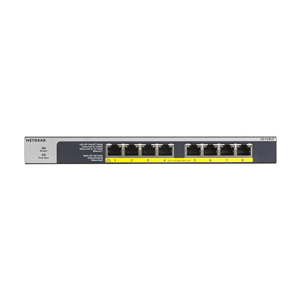 NETGEAR Switch 8x GE GS108LP-100EUS unmanaged - 1