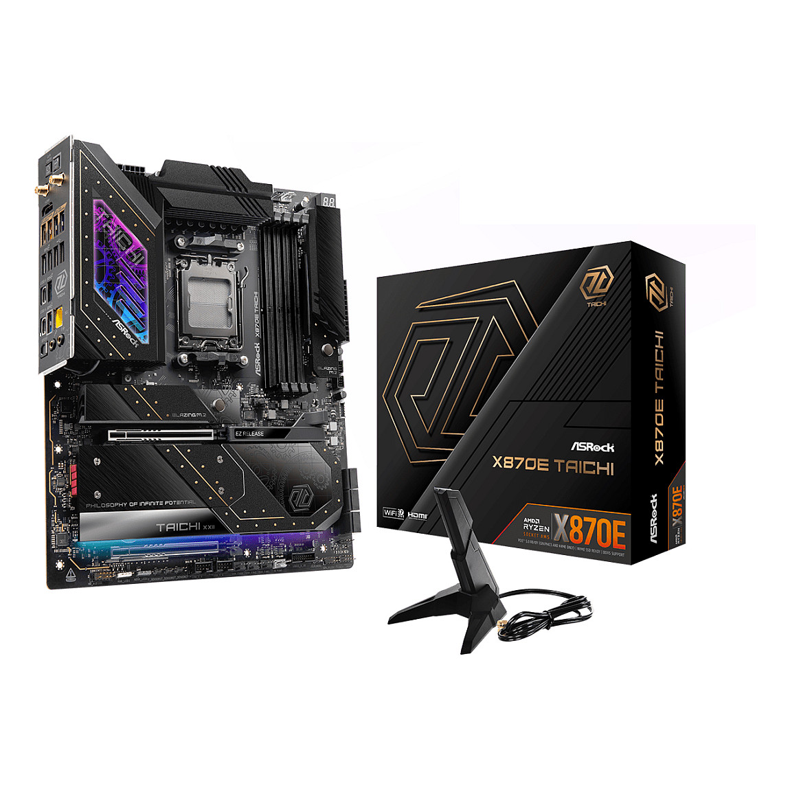 Pllakë Amë ASRock X870E Taichi / AM5 / DDR5 / E-ATX - 1