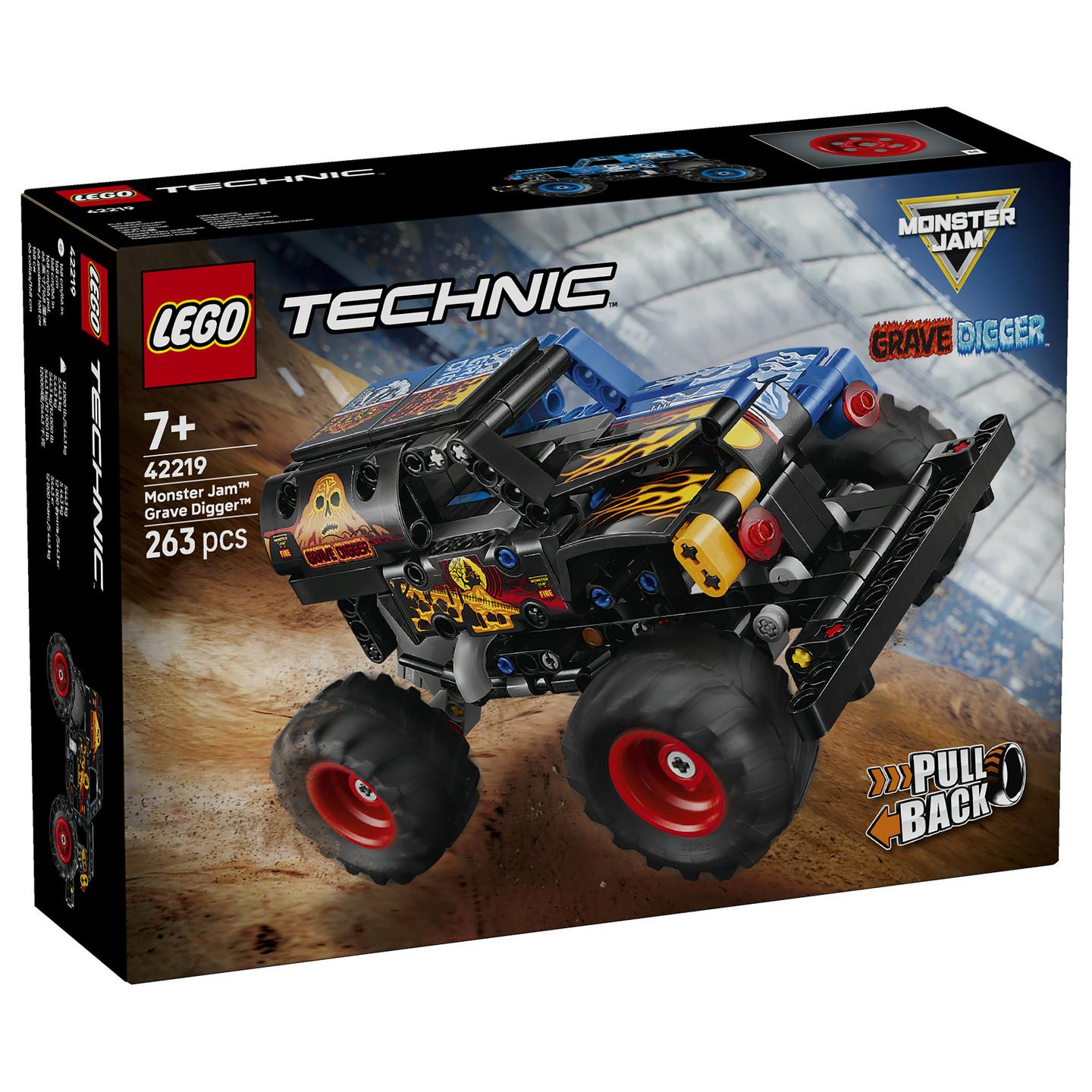 LEGO Technic Monster Jam Grave Digger Fire and Ice 42219 - 8