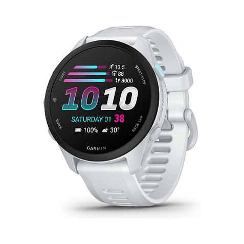 Orë e Mençur Garmin Forerunner 70 / 1.2 Inch / AMOLED / Touchscreen / GPS / Bluetooth / 43mm - Bardhë - 1