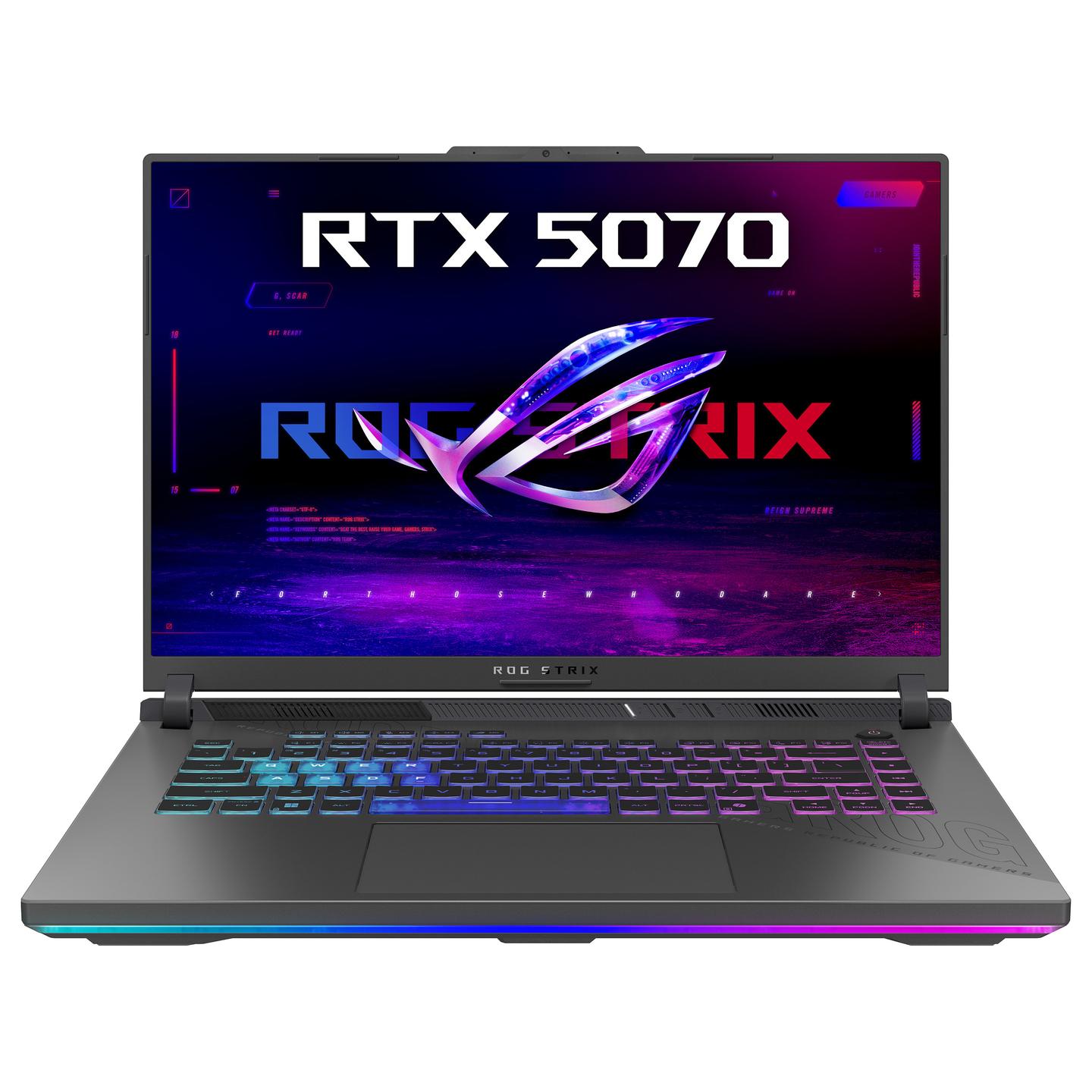 Laptop Gaming ASUS ROG Strix G16 G614FP-S5008W, Ryzen 9 9955HX, 32GB DDR5, 1TB, 16" WQXGA IPS 240Hz, RTX 5070 8GB - Hiri - 2