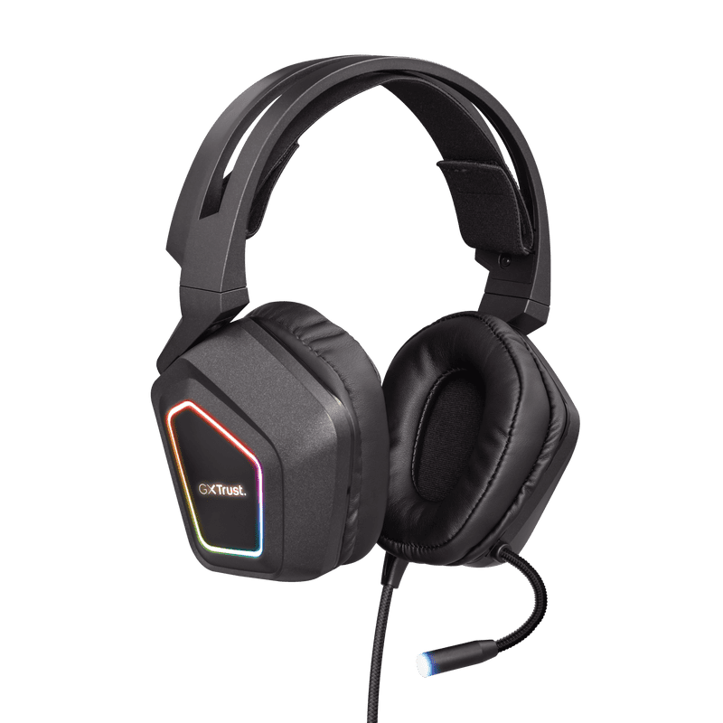 Kufje Gaming Trust GXT450 / Blizz 7.1 / RGB / USB / E zezë - 2