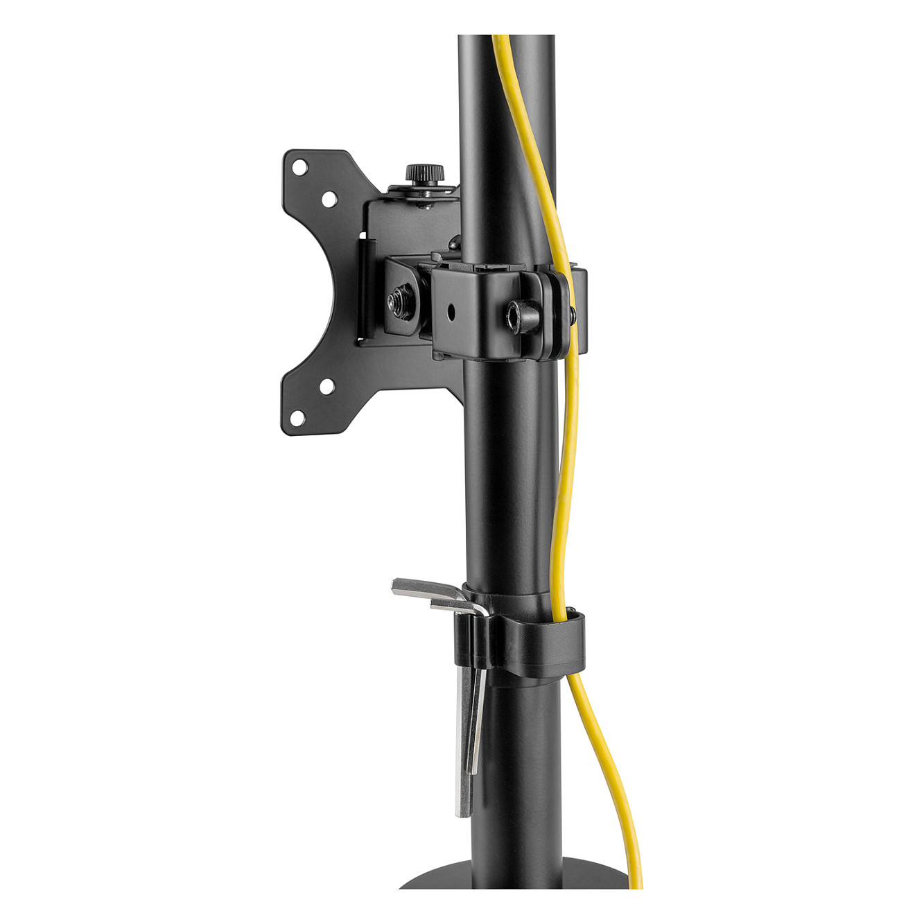 Mbajtëse për Monitor DIGITUS Monitor Vertical Mount 43.18-81.28cm 17-32inch 8kg max each clamp or grommet mount - 6