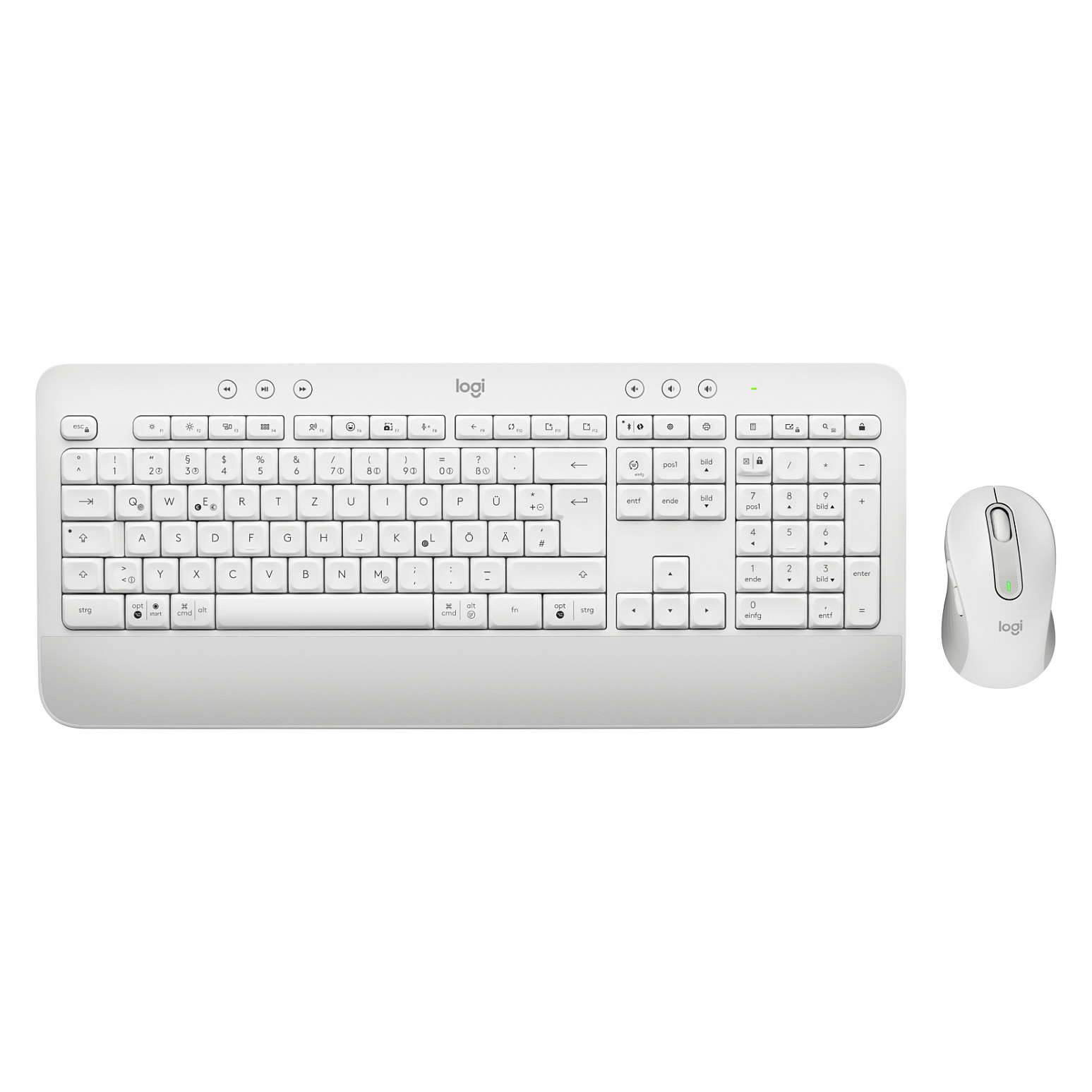 Combo (Tastierë & Maus) – Logitech MK650 Signature – [DE] – Bardhë - 6