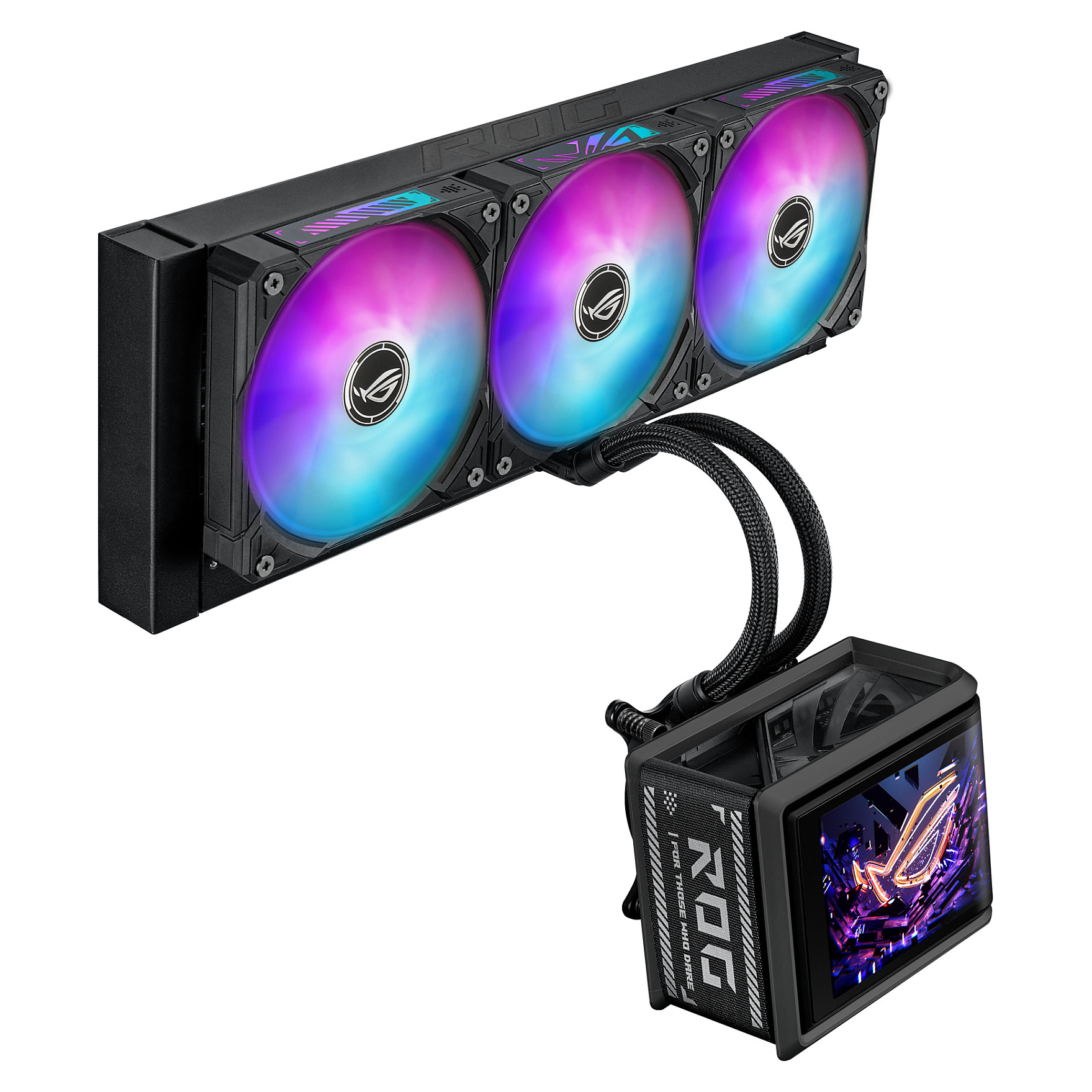 Ftohës për Procesor ASUS ROG Ryuo IV SLC 360 ARGB - Zezë - 11