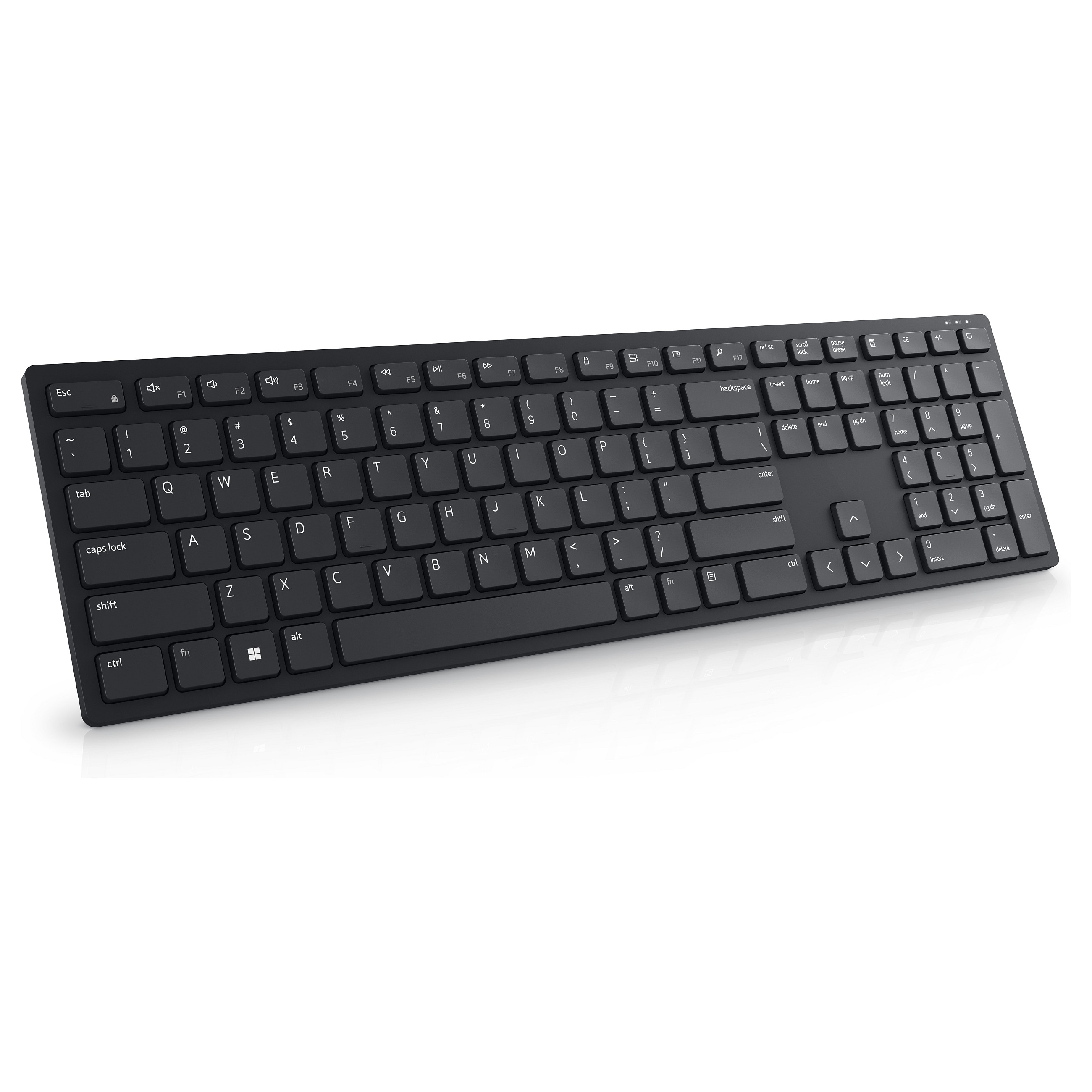 Tastierë pa kabllo DELL KB500 / 2.4 GHz / QWERTZ - Zezë - 2