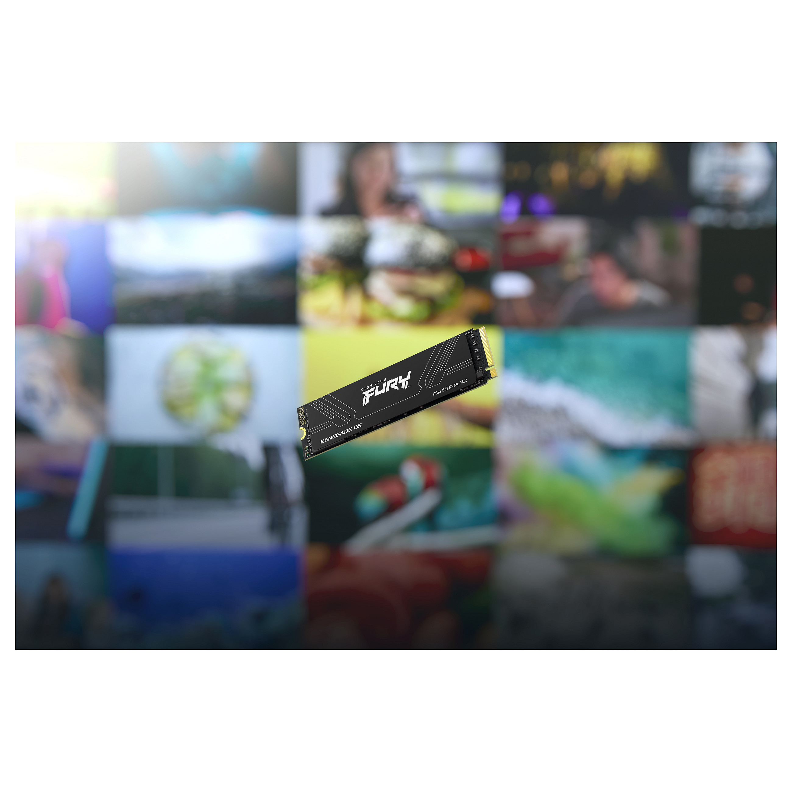 SSD e Brendshme M.2 / 8TB / Kingston FURY Renegade NVMe PCIe Gen5 x4 (2280) - 14
