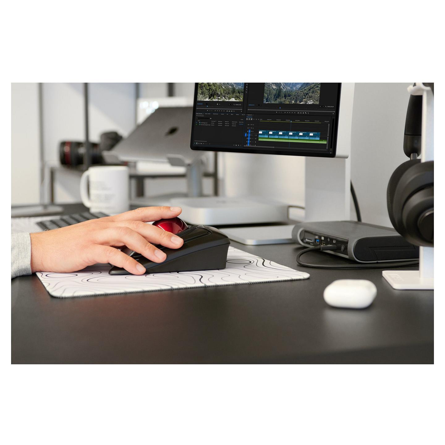 Maus pa kabllo Kensington Expert Mouse Wireless Trackball K72359WW, 400 DPI, 4 Butona, Bluetooth / RF Wireless, Scroll Ring - Zezë - 35