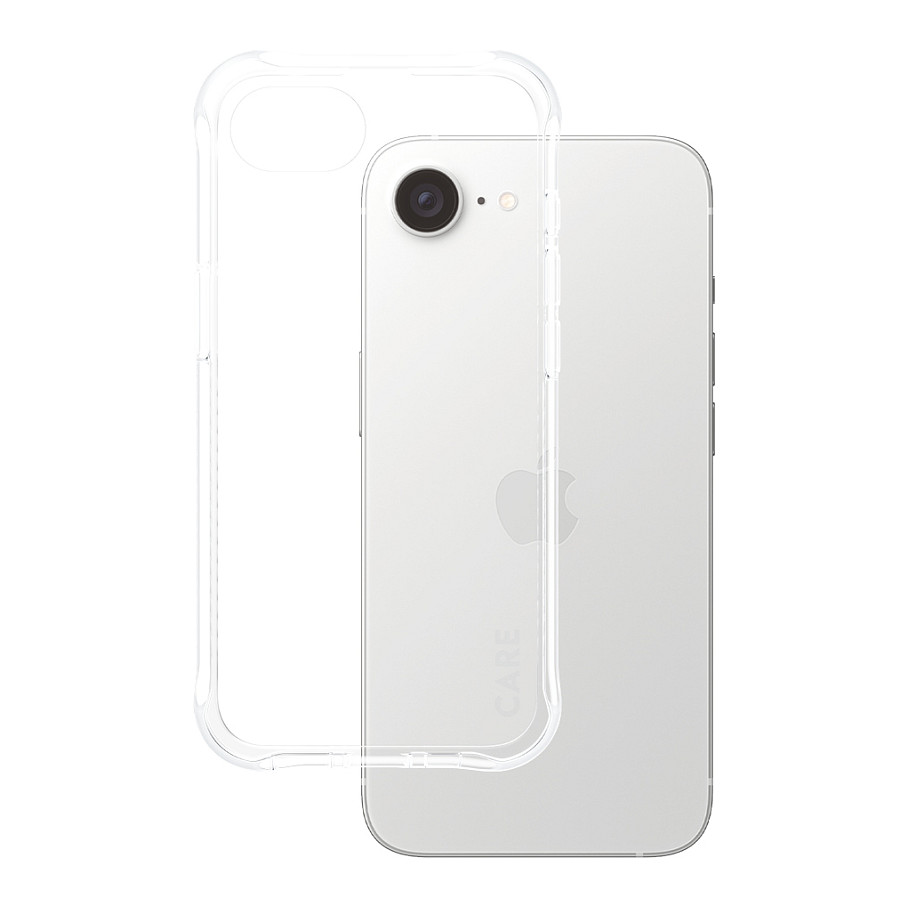 Aksesorë për telefon CARE Case Fashionable Samba për iPhone 16e – Transparente - 1