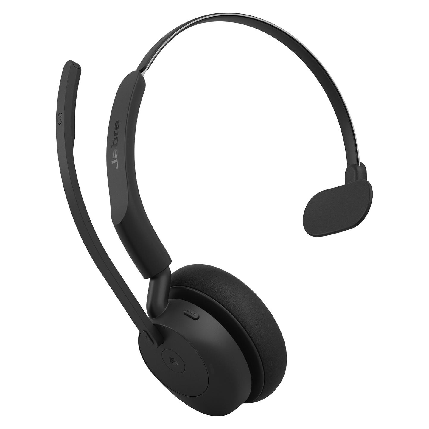 Kufje pa kabllo Jabra Evolve3 45 Mono, Link 390C, USB-C, Bluetooth 5.3, ANC, HearThrough - Zezë - 3